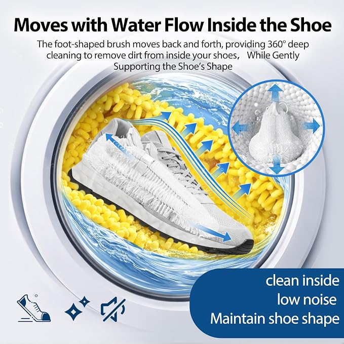 Shoe Washing Bag Cleaning Brush – Interior Shoe Cleaner - Image 4