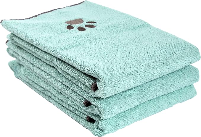 Ritz Premium Embroidered Microfiber Pet Towel, Highly Absorbent, Fast-Drying by Ritz+Foodservice