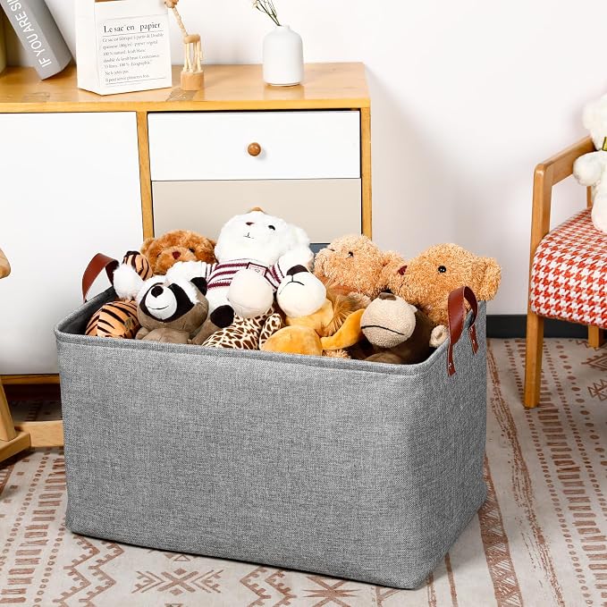 DULLEMELO Extra Large Grey Basket - Image 2