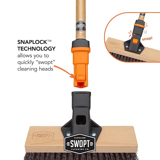 SWOPT 10' Premium Rough Surface Scrub Brush Head - Image 10