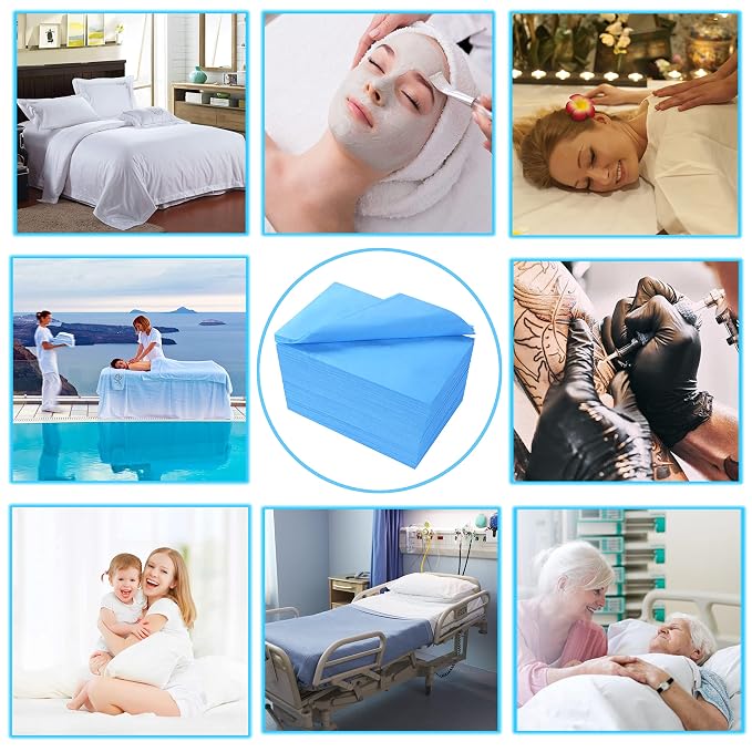 31" x 71" Disposable Bed Sheets - Image 6