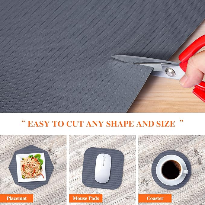 Shelf Liners for Kitchen Cabinets, 24Inch x 20Ft, Non Adhesive Shelf Liner - Image 5