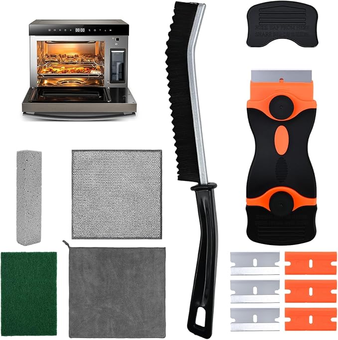 Heavy Duty Oven Cleaner Brush Set, Oven Cleaning Kits, Oven Cleaning Tools by Unknown