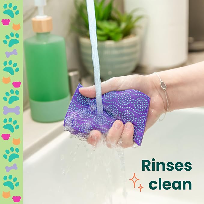 Scotch-Brite Odor Resist Non-Scratch Scrub Sponge, Dishwasher-Safe Kitchen - Image 5