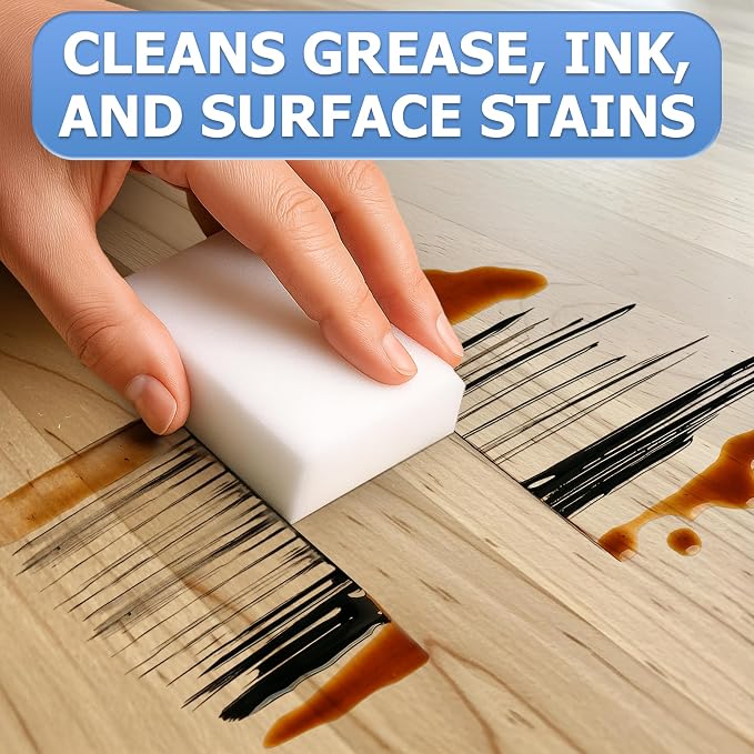50 Pcs Melamine Sponges for Cleaning - Image 4