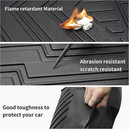 Custom for 2003-2009 Toyota 4Runner Cargo Mats Trunk Liner All Weather TPE Protection Mat Accessories (for 2003-2009 Toyota 4Runner)