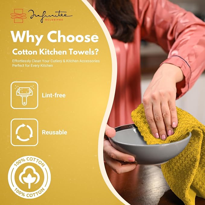 Infinitee Xclusives Premium Kitchen Towels - Image 2