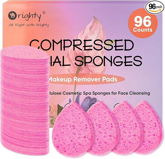 ORIGHTY 96 Count Facial Sponges by AllRightinOrighty
