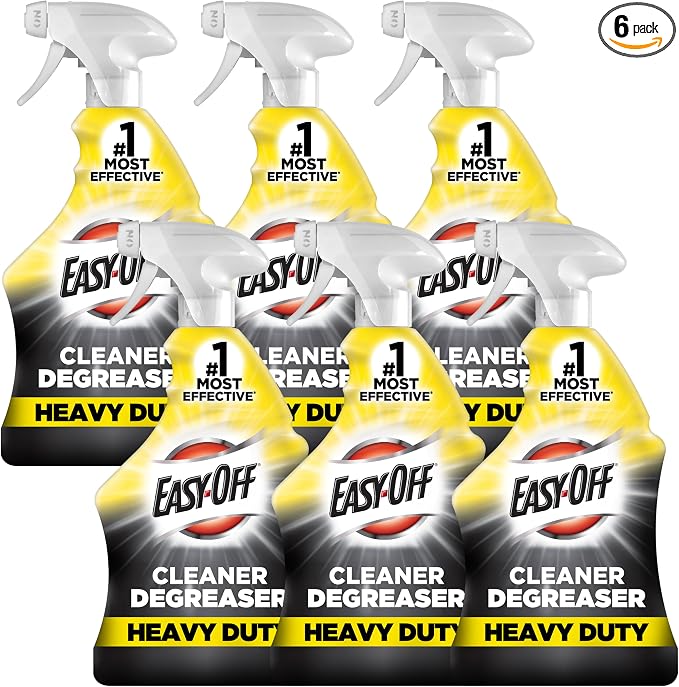 Easy-Off Heavy Duty Degreaser Cleaner Spray, 32 Ounce by Easy-OffOvenandGrillCleaner