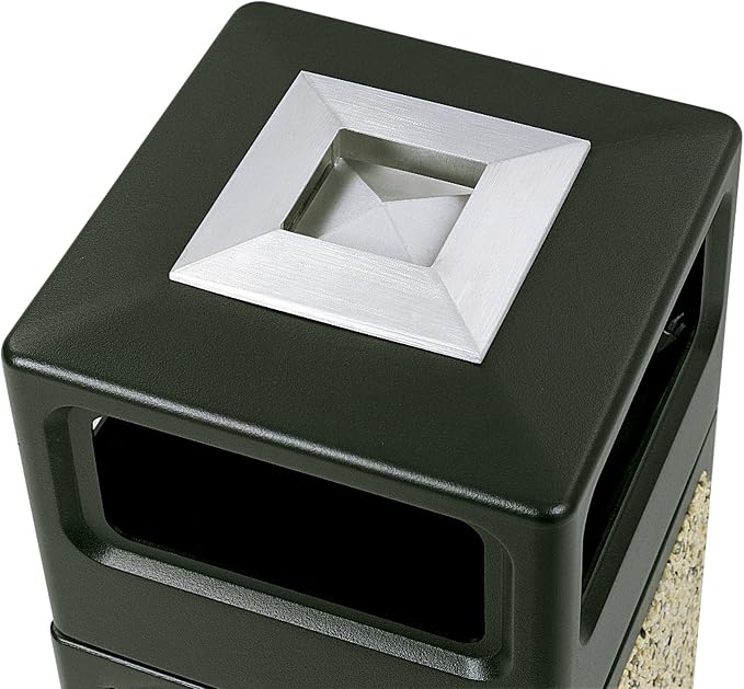 Safco Canmeleon Trash Can, 30 Gallons, Indoor and Outdoor Use, Durable & - Image 4