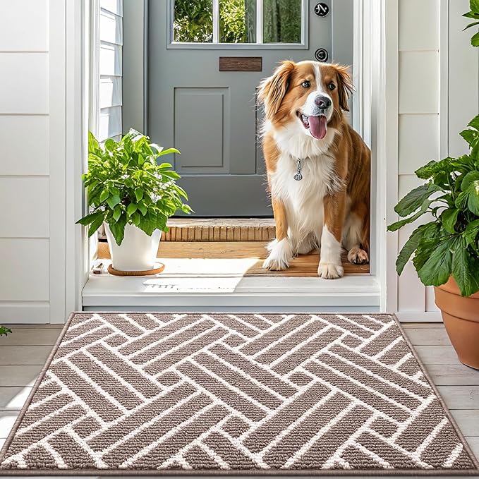 OLANLY Indoor Door Mat, 48x32 Inch, Dirt Resistant and Absorbent, Non-Slip - Image 6