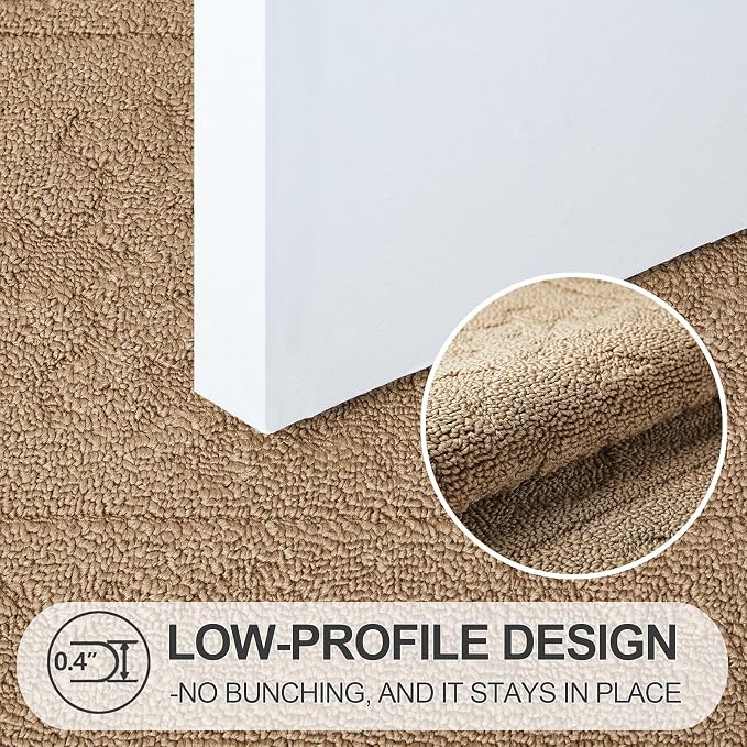 FONEYI Indoor Door Mat 24" x 36", Dirt Trapper Door Mats Non-Slip Entryway Rugs - Image 3