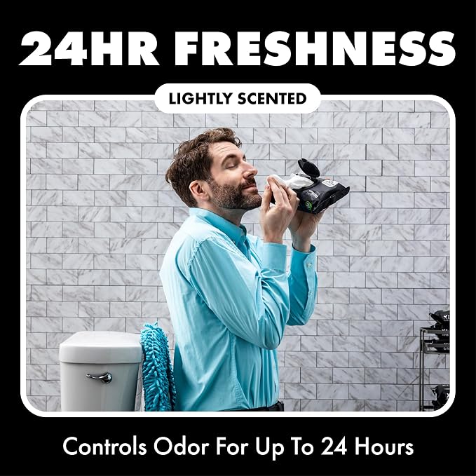 DUDE Wipes - Flushable Wipes for Adults - 6 Pack - Image 2
