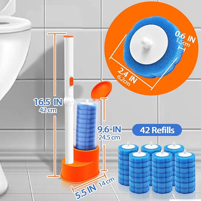 JEHONN Disposable Toilet Brush - Image 2