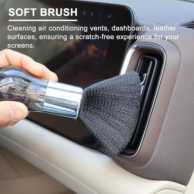 Microfiber Duster Brush with Soft Fibers, Dust Brushes, Efficient Dust Removal - Image 2