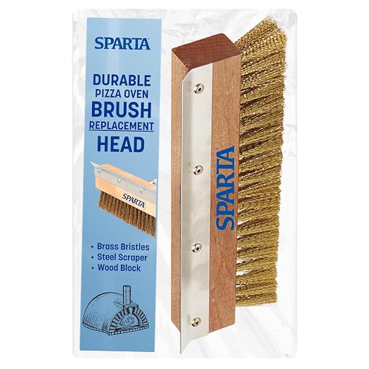 SPARTA Pizza Oven Brush Replacement Head by CarlisleFoodServiceProducts