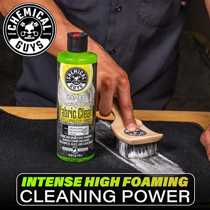 Chemical Guys Foaming Citrus Fabric Clean, Carpet and Upholstery Cleaner - Image 8