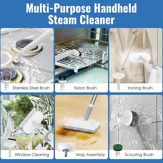 FEPPO Steam Mop & Handheld Steam Cleaner - Image 6