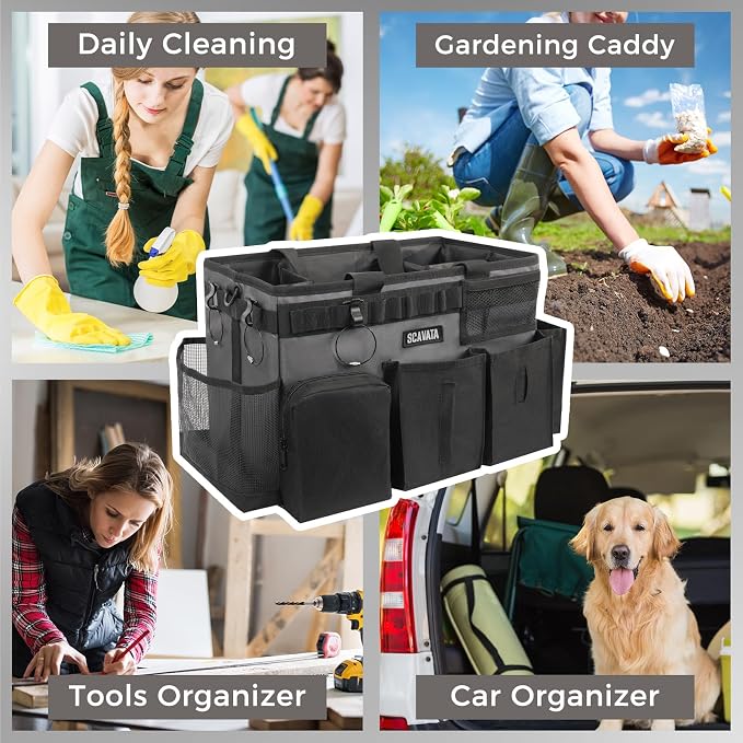 Wearable Cleaning Caddy Bag, Cleaning Caddy Supplies Organizer - Image 7