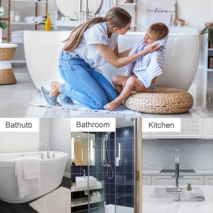 2 Pieces Shower Drain Hair Catcher Bathtub Stopper Home Drain Protectors Drain - Image 6