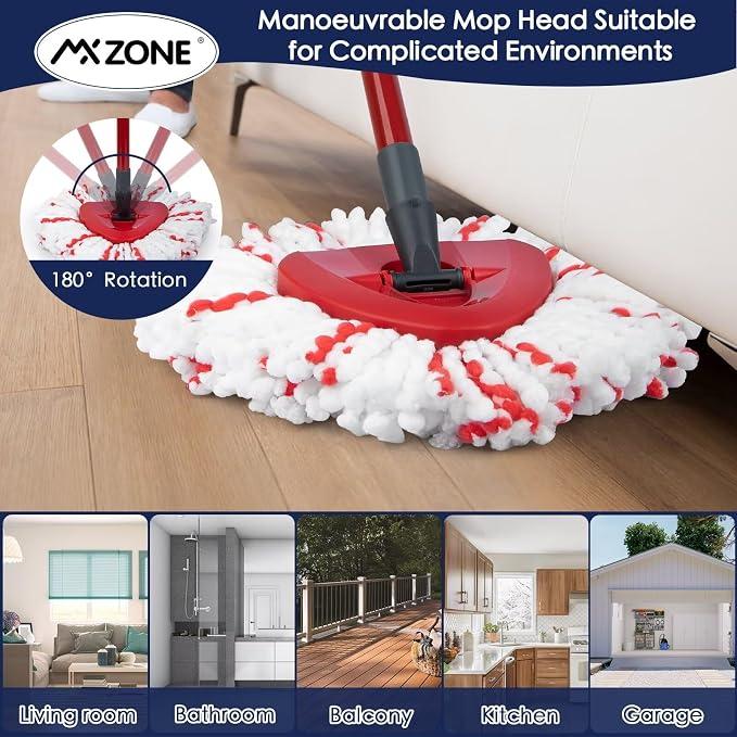 Spin Mop Heads Replacements Compatible - Image 4