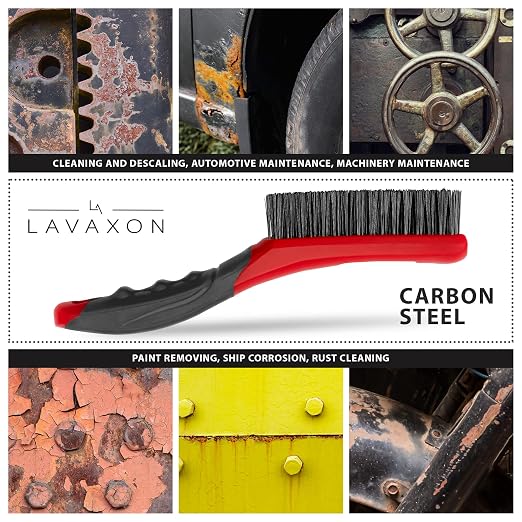 Wire Brush Set-Heavy Duty Stainless & Carbon Steel Bristles - Image 5
