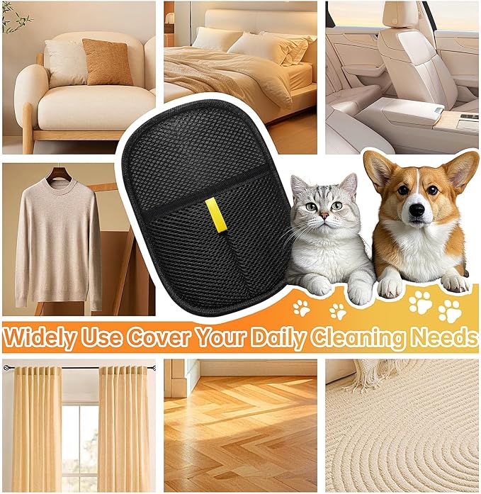 Electrostatic Pet Hair Remover Glove - Image 4