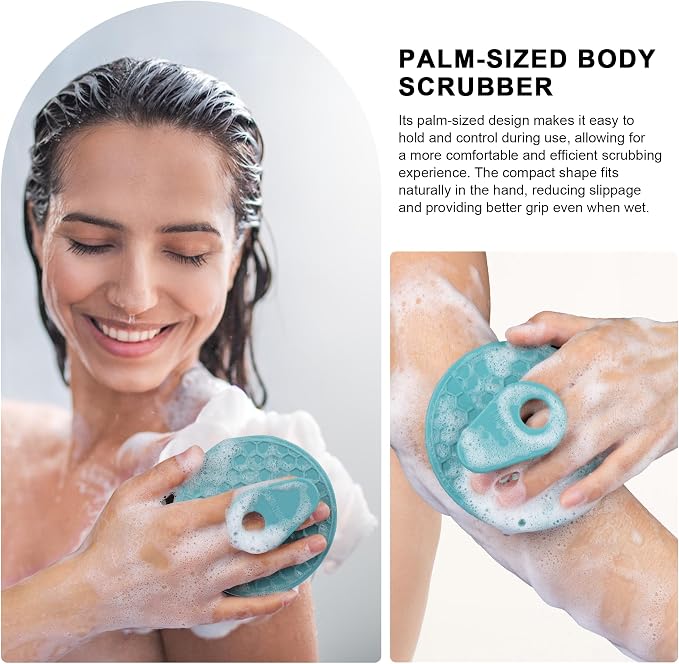 INNERNEED Food Grade Silicone Body Scrubber Gentle Exfoliating Brush - Image 3