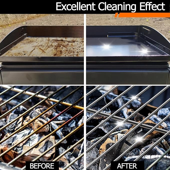 Heavy Duty Grill Cleaner, Grill Cleaning Bricks, Pumice Griddle Cleaning Stone - Image 5