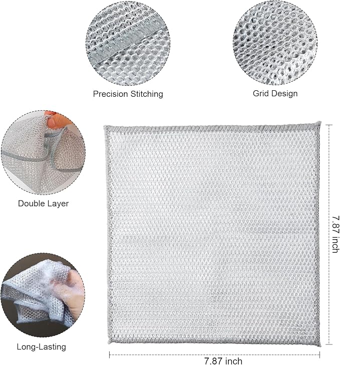 Non Scratch Wire Dishcloth, 60 Pack - Image 2