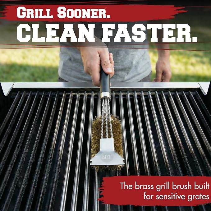 KITCHEN PERFECTION Brass GrillSaver - Image 4