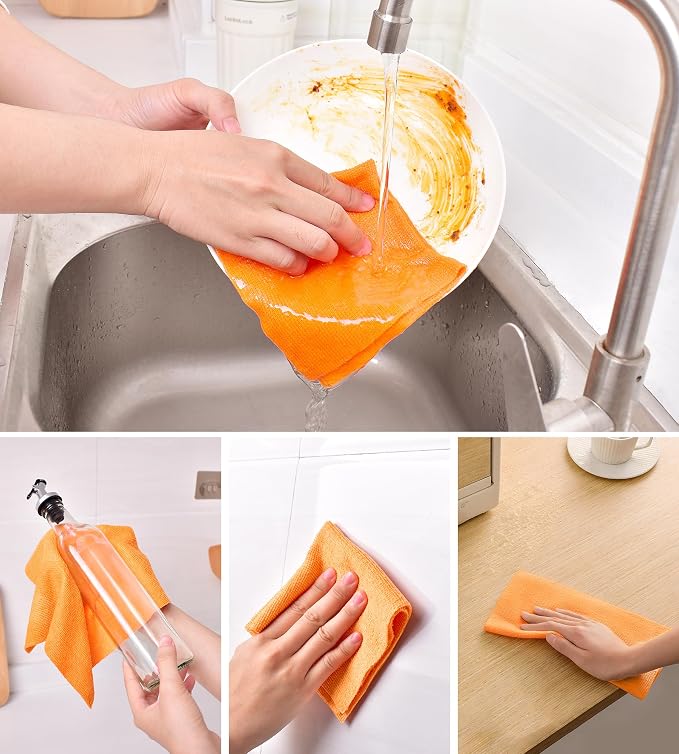 KitchLife Microfiber Cleaning Cloth Roll - Image 2