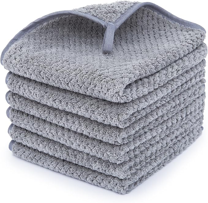 Washcloth Set for Bathroom by BESTCHOICEFORYOU%EF%BC%81