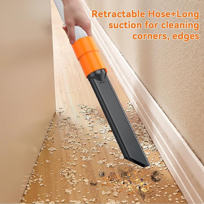 23Ft Corded Vacuum Cleaner, 600W Powerful Self-Standing Stick Vacuum - Image 8