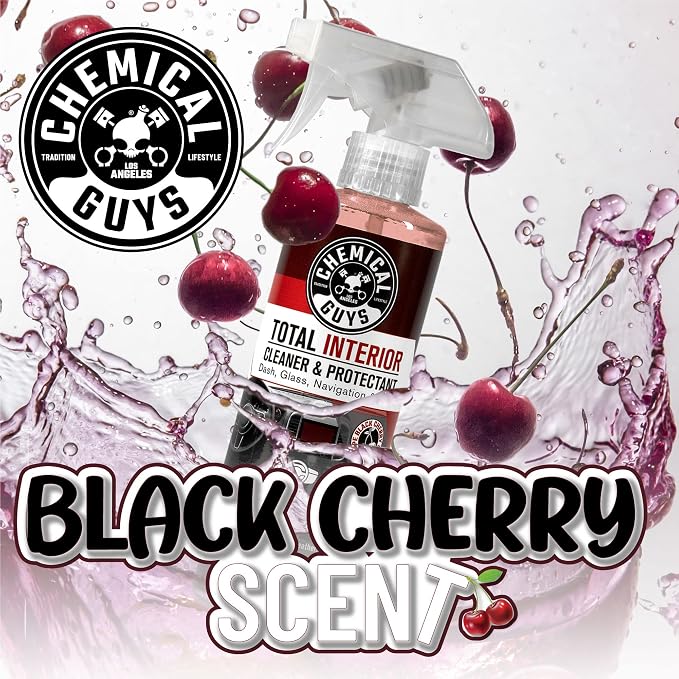 Chemical Guys Total Interior Cleaner & Protectant 128 oz Black Cherry Scent - Image 6