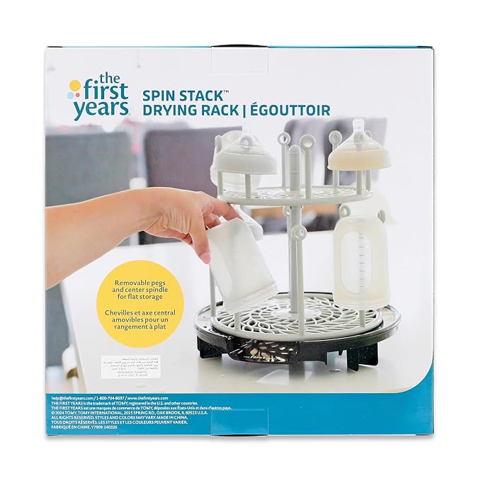 The First Years Spin Stack Drying Rack - Image 5