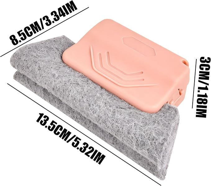 Magic Window Track Cleaner, 2026 New Sliding Door Track Cleaner Window Groove - Image 2