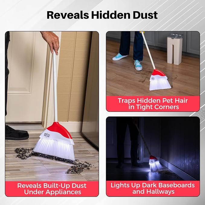 Indoor Broom with LED Lights | Angle Broom - Image 5