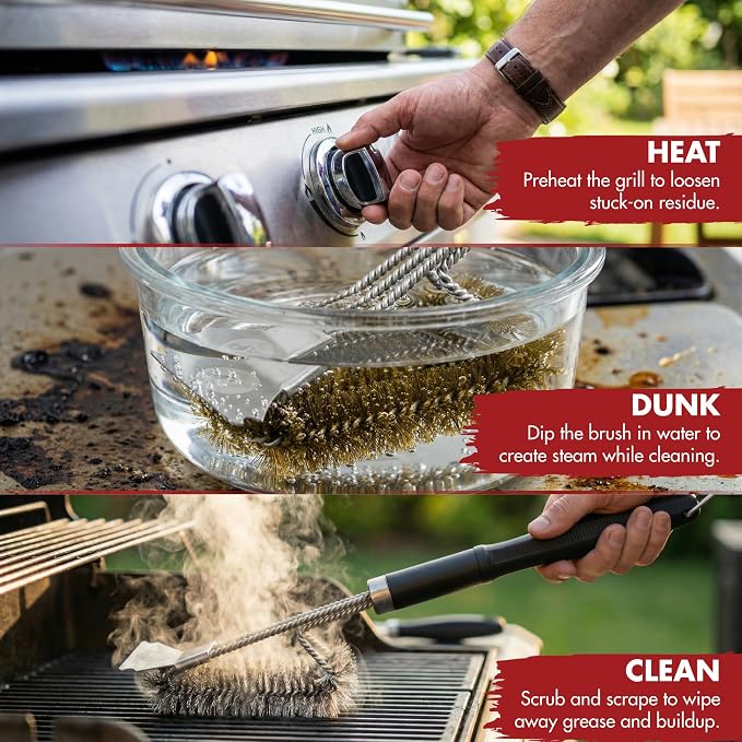 KITCHEN PERFECTION Brass GrillSaver - Image 5