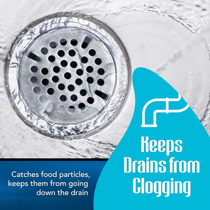 3.5-inch Commercial Sink Strainer on 3 Tier Sink Twist Waste Drain, Durable - Image 6