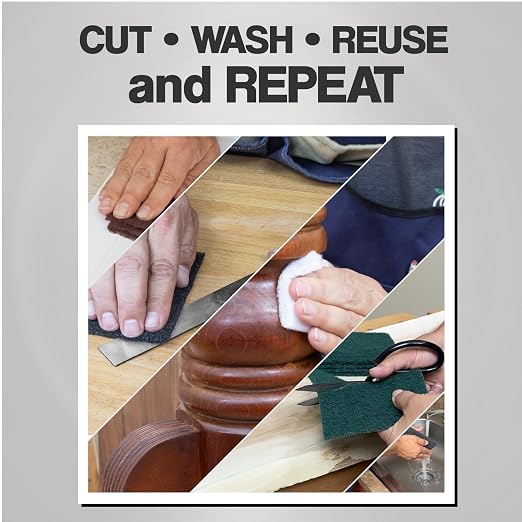6" x 9" Non-Woven Surf Prep Sanding Pads - Image 3