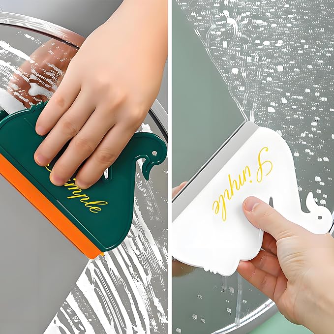 Squeegee Bathroom Glass Door Cleaning Scraper - Image 5