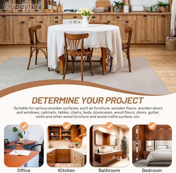 Wood Repair Kit, Wood Furniture Repair Kit, Wood Filler, Wood Putty and - Image 4