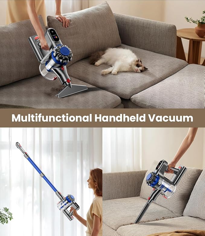 Cordless Vacuum Cleaner, 500W/40Kpa Vacuum Cleaners - Image 7