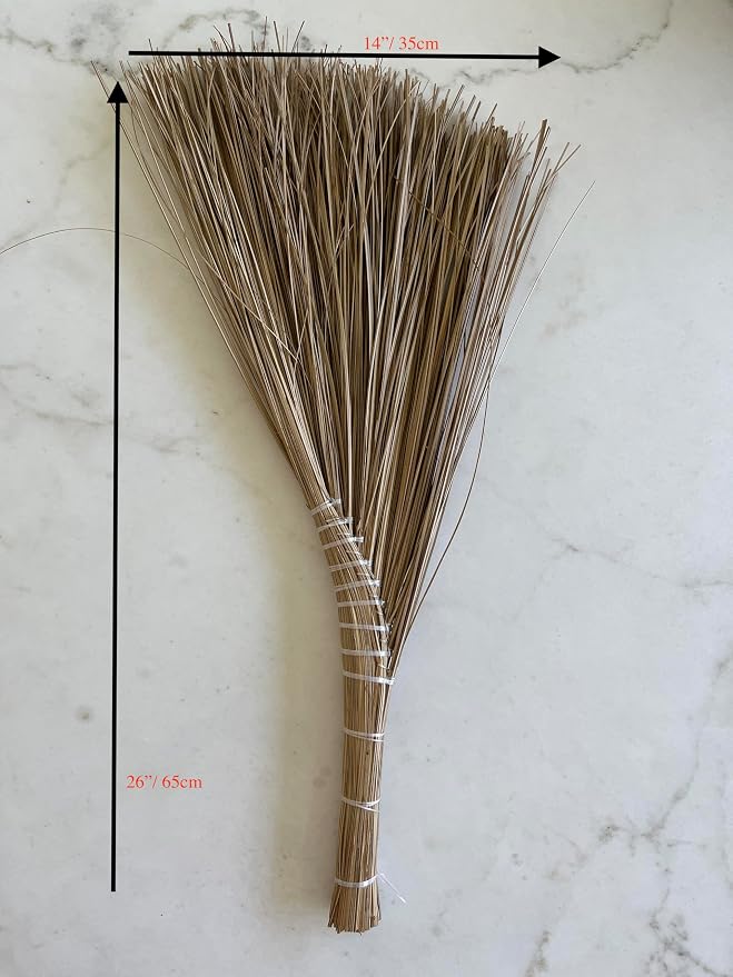 Vietnamese Natural Straw Broom/Handmade Coconut Leaf Broom - Image 3