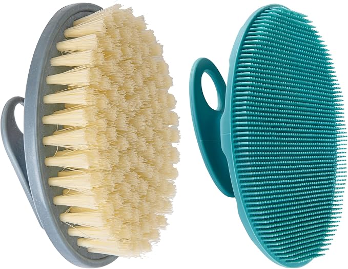 INNERNEED Soft Silicone Body Cleansing Brush Shower Scrubber, by INNERNEED