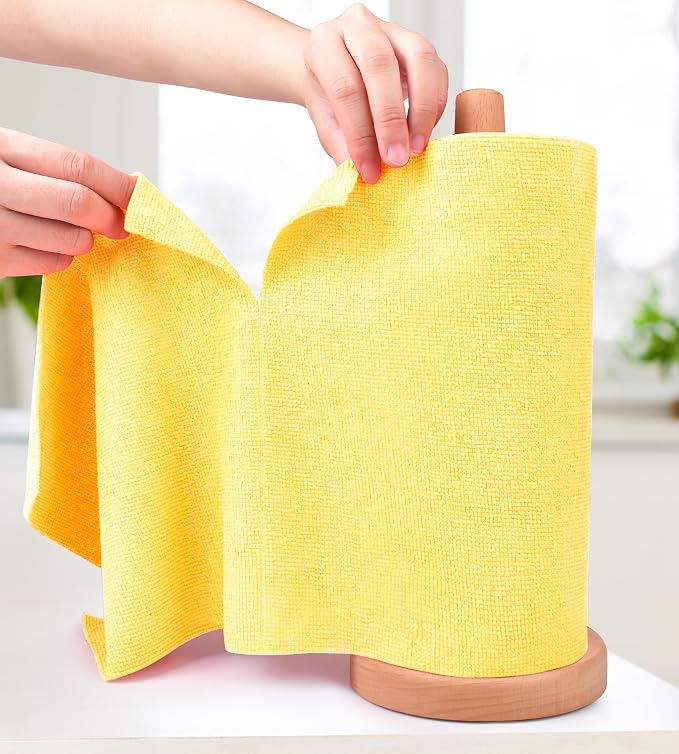 KitchLife Microfiber Cleaning Cloth Roll by OverDoorHooksKitchenSupplies