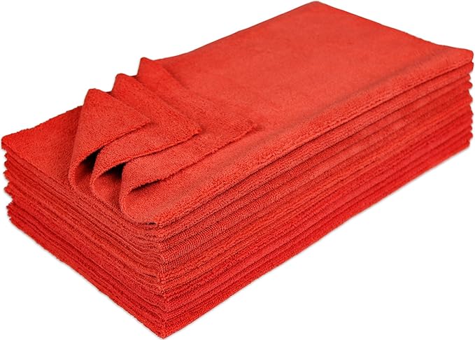 Eurow Ultrasonic Cut 300 GSM Microfiber Cleaning Towels, Streak-Free, Ultra by Eurow