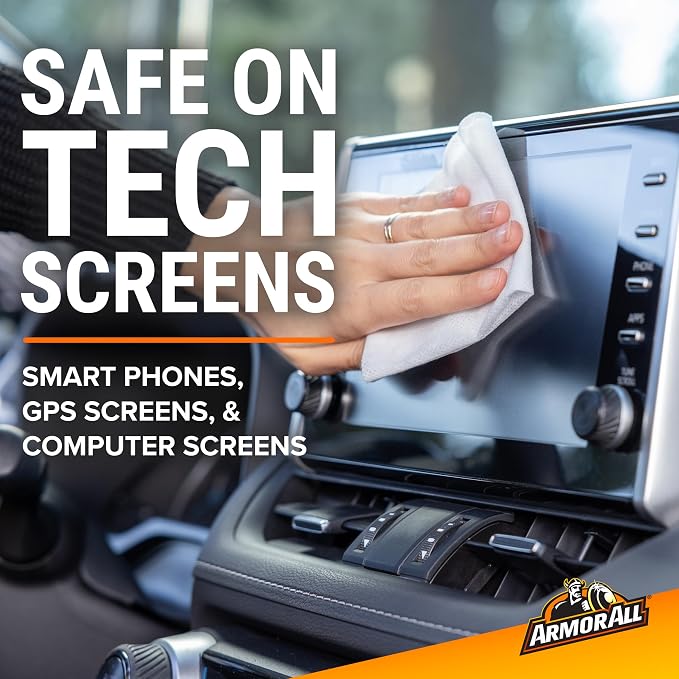 Armor All Car Glass Wipes by Armor All, Auto Glass Cleaner - Image 5