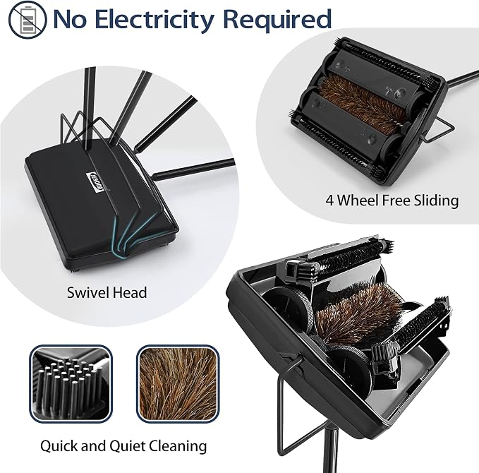 JEHONN Carpet Floor Sweeper Manual - Image 3